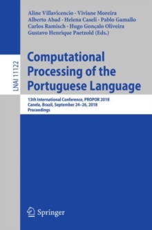 Image for Computational Processing of the Portuguese Language: 13th International Conference, Propor 2018, Canela, Brazil, September 24-26, 2018, Proceedings