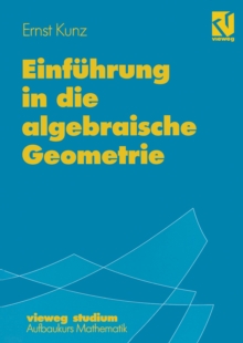 Image for Einfuhrung in die algebraische Geometrie