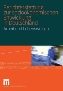 Image for Berichterstattung zur soziookonomischen Entwicklung in Deutschland