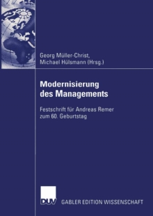 Image for Modernisierung Des Managements: Festschrift Fur Andreas Remer Zum 60. Geburtstag