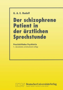 Image for Der Schizophrene Patient in Der Arztlichen Sprechstunde