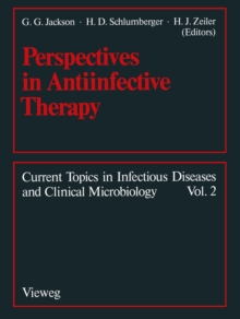 Image for Perspectives in Antiinfective Therapy: Bayer Ag Centenary Symposium Washington, D. C., Aug. 31-sept. 3, 1988