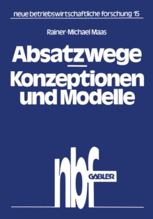 Image for Absatzwege - Konzeptionen und Modelle