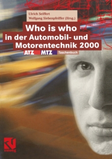 Image for Who Is Who in Der Automobil- Und Motorentechnik 2000: Atz/mtz-taschenbuch
