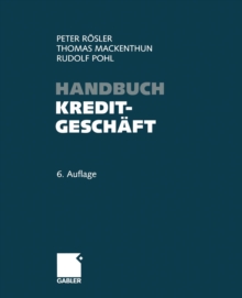 Image for Handbuch Kreditgeschaft
