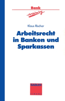 Image for Arbeitsrecht in Banken und Sparkassen