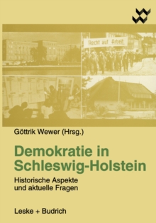 Image for Demokratie in Schleswig-Holstein: Historische Aspekte und aktuelle Fragen