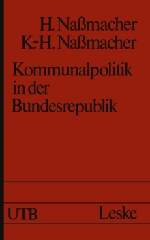 Image for Kommunalpolitik in der Bundesrepublik: Moglichkeiten und Grenzen