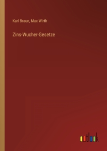 Image for Zins-Wucher-Gesetze