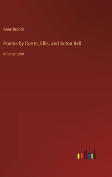 Image for Poems by Currer, Ellis, and Acton Bell