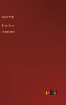 Image for Intentions : in large print