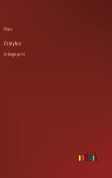 Image for Cratylus : in large print