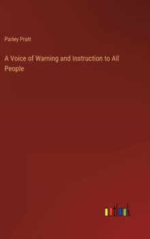 Image for A Voice of Warning and Instruction to All People