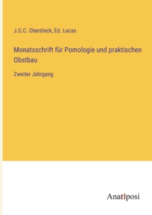 Image for Monatsschrift fur Pomologie und praktischen Obstbau