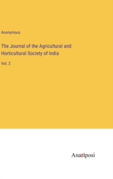 Image for The Journal of the Agricultural and Horticultural Society of India