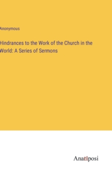 Image for Hindrances to the Work of the Church in the World