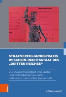 Image for Strafverfolgungspraxis im Schein-Rechtsstaat des "Dritten Reiches"