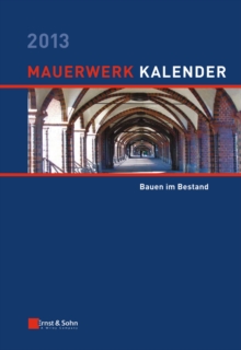 Image for Mauerwerk Kalender 2013: Bauen im Bestand