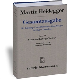MARTIN HEIDEGGER, GESAMTAUSGABE