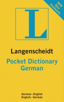 Image for German Pocket Langenscheidt Dictionary