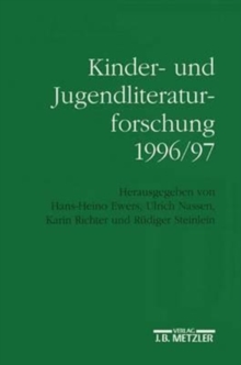 Image for Kinder- und Jugendliteraturforschung 1996/97