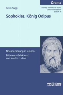 Image for Sophokles, Konig Odipus: Neuubersetzung in Jamben