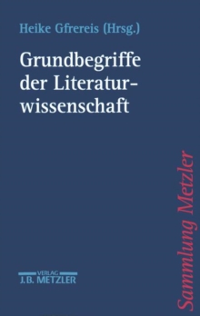 Image for Grundbegriffe der Literaturwissenschaft