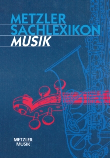 Image for Metzler Sachlexikon Musik.