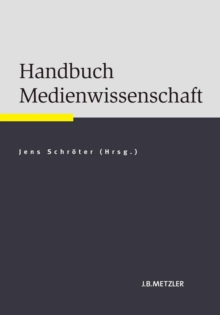 Image for Handbuch Medienwissenschaft