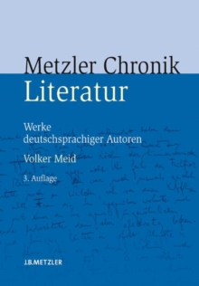 Image for Metzler Literatur Chronik: Werke deutschsprachiger Autoren