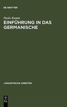 Image for Einf?hrung in Das Germanische
