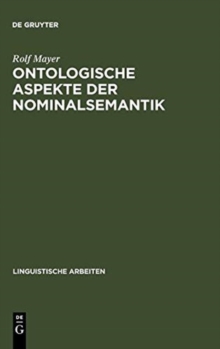 Image for Ontologische Aspekte Der Nominalsemantik