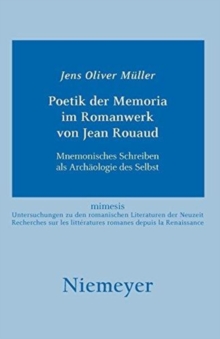 Image for Poetik der Memoria im Romanwerk von Jean Rouaud