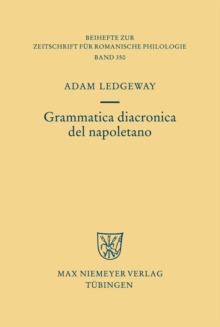 Image for Grammatica diacronica del napoletano