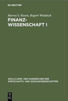 Image for Finanzwissenschaft I