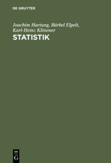 Image for Statistik: Lehr- und Handbuch der angewandten Statistik