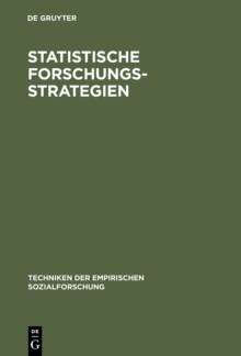 Image for Statistische Forschungsstrategien