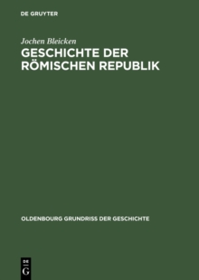 Image for Geschichte der romischen Republik