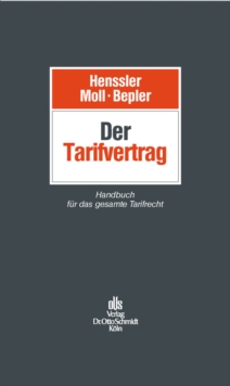 Image for Der Tarifvertrag: Handbuch fur das gesamte Tarifrecht