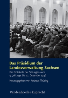 Image for Das Prasidium der Landesverwaltung Sachsen
