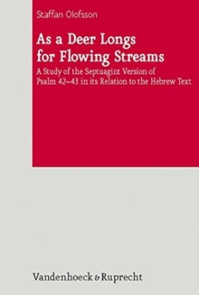 As A Deer Longs For Flowing Streams