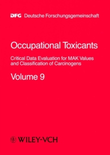 Image for Occupational toxicants  : critical data evaluation for MAK values and classification of carcinogensVol. 9