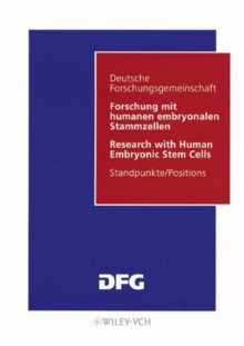 Image for Forschung Mit Humanen Stammzellen/Research with Human Embryonic Stem Cells