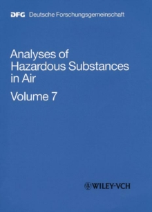 Image for Analyses of hazardous substances in airVol. 7