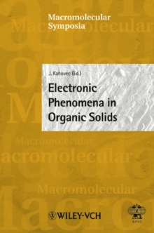 Image for Electronic Phenomena in Organic Solids
