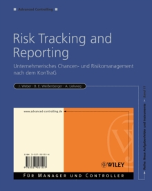 Image for Risk Tracking and Reporting: Unternehmerisches Chancen- Und Risikomanagement Nach Dem Kontrag
