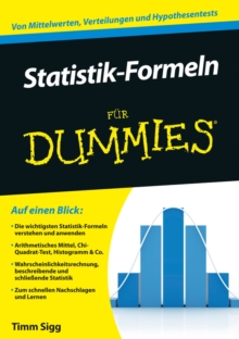 Image for Statistik-Formeln fur Dummies
