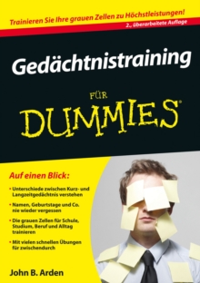 Image for Gedachtnistraining fur Dummies