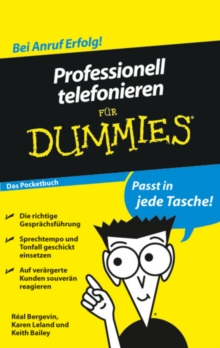 Image for Professionell telefonieren fur Dummies Das Pocketbuch