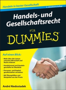Handels- und Gesellschaftsrecht fur Dummies
